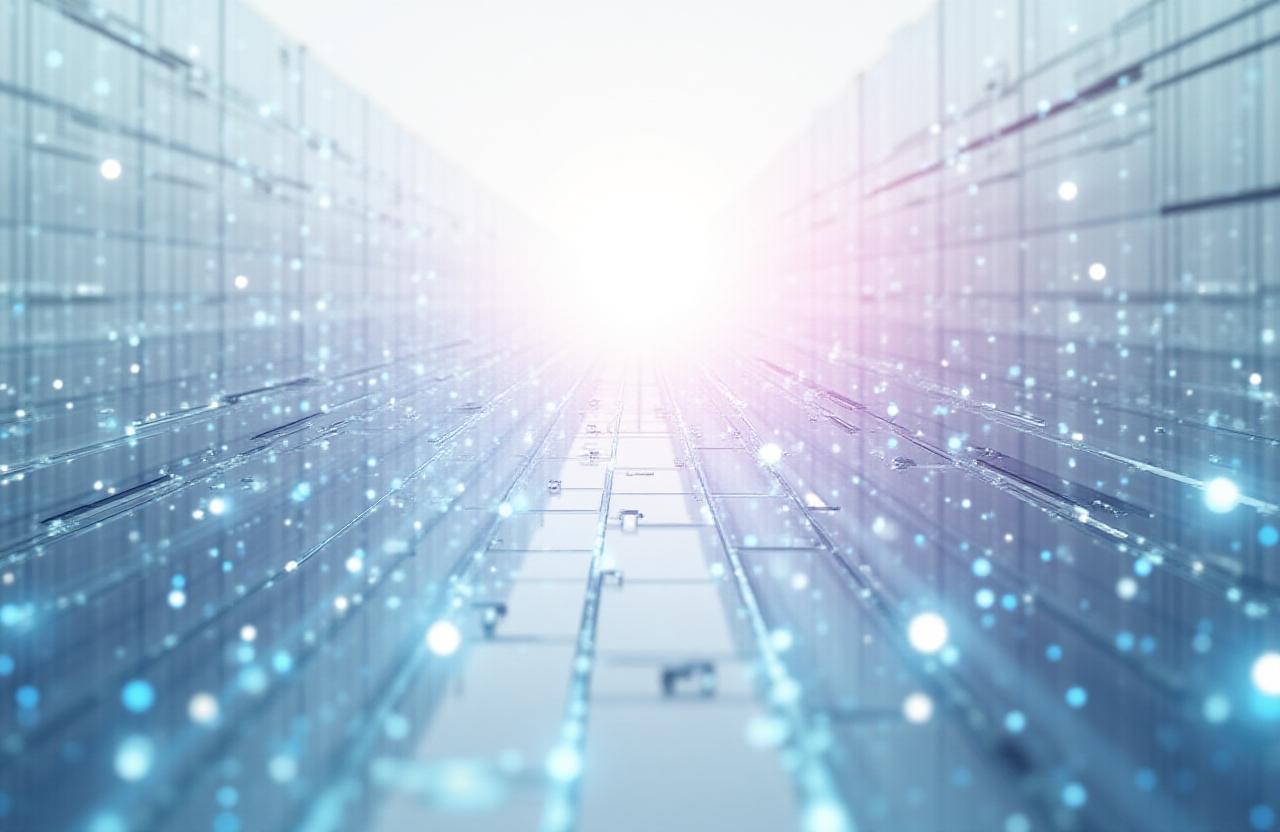 Abstract visualization of interconnected business nodes representing an innovation ecosystem